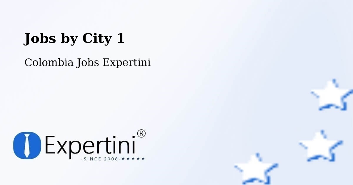 City Jobs in Colombia - Expertini